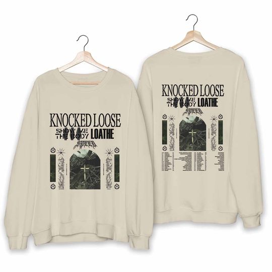 Discover Knocked Loose 2024 Tour Sweatshirt
