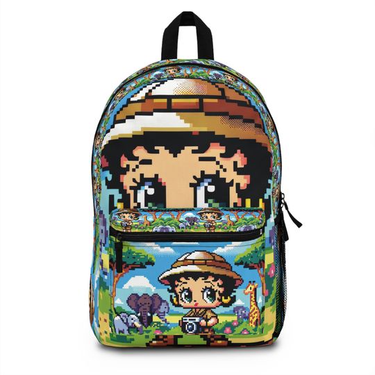 Discover Betty Boop Safari Chic Backpack