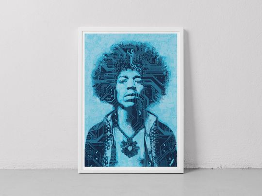 Discover Jimi Hendrix Poster, Jimi Hendrix Gift