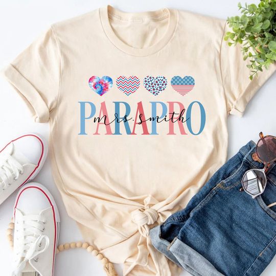 Discover All American Paraprofessional Shirt, 4th of July Para Shirt