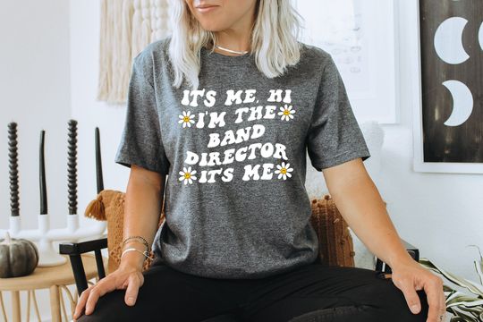 Discover Band Director Big Text T-Shirt