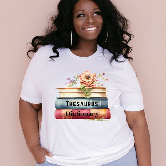 Discover Thesaurus And Dictionary T-Shirt For Teachers And Scholars