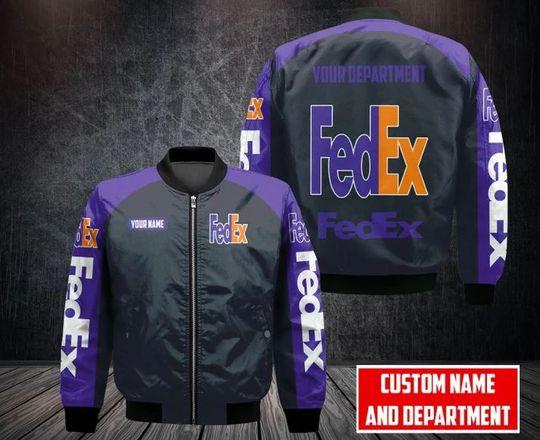 Discover Personalized FedEx Bomber Jacket, FedEx Ground Jacket