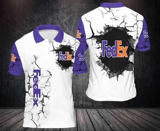 Discover FedEx Polo Shirt, FedEx Ground 3D Printed Polo Shirt