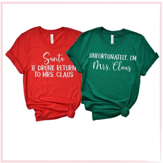 Discover Matching Christmas Shirts, Couple Christmas Shirt