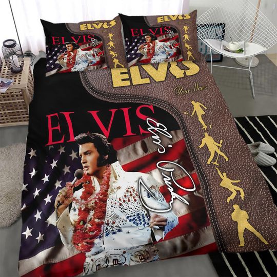 Discover Elvis Presley Bedding Set Elvis King Bed Set