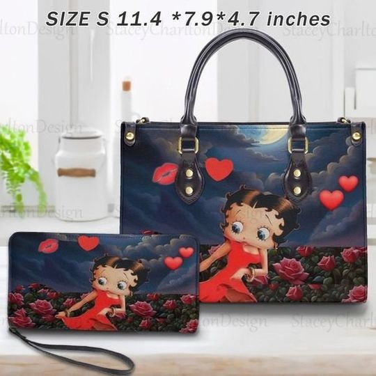 Discover Betty Boop Leather Handbag