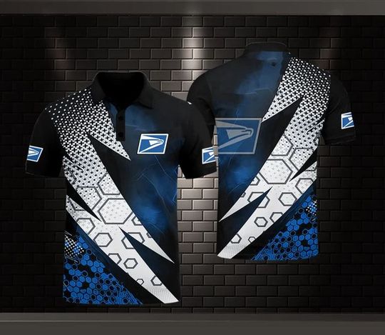 Discover Postal Service Polo Shirt, United SPS 3D Printed Polo Shirt