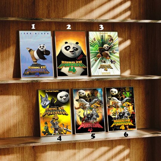 Discover Kung Fu Panda 4 2024 Movie Poster