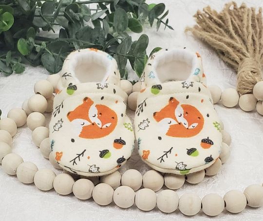 Discover Red Fox Baby Moccasin Shoes