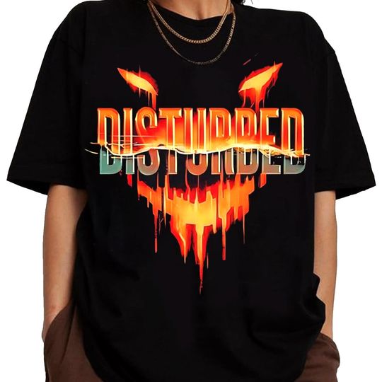 Discover Disturbed 2024 Tour Shirt, Disturbed Band Fan Shirt
