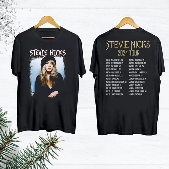 Discover 2024 Stevie Nicks Live In Concert T-Shirt, Vintage Stevie Nicks Fan Gift
