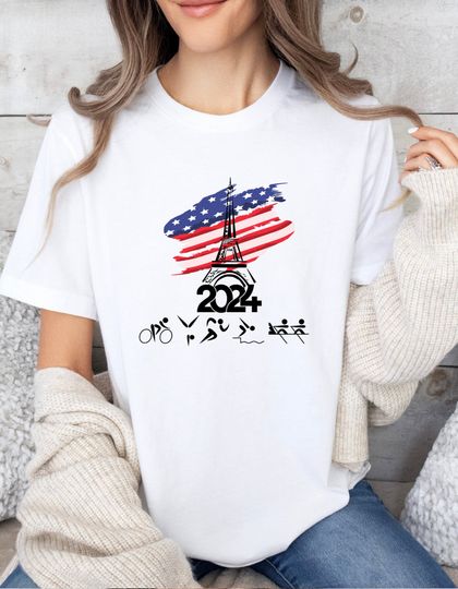 Discover Paris 2024 Summer Olympics Shirt, Summer Sports Shirt
