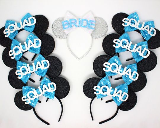 Discover Bachelorette Party Mouse Ears | Bridal Party Mouse Ears