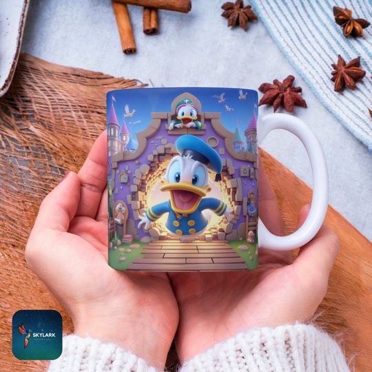 Discover Cartoons Shocked Duck Mug