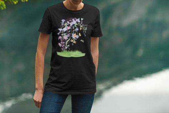 Discover Dragonfly Floral T-Shirt