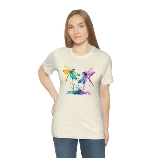 Discover Watercolor Dragonfly T-Shirt