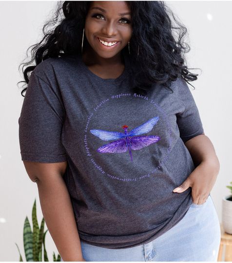 Discover Vintage Inspirational Dragonfly T-Shirt