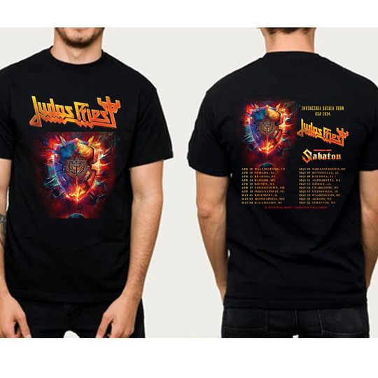 Discover New Judas Priest Album Tour 2024 Shirt, Gift For Fans