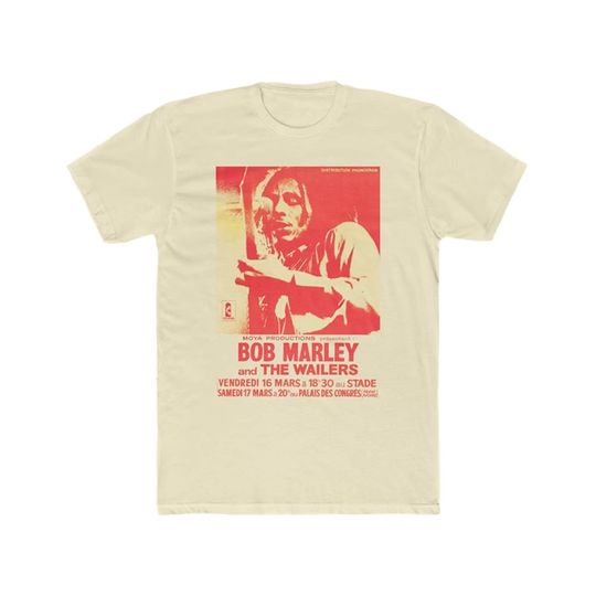 Discover Bob Marley & The Wailers 1979 Vintage T-Shirt