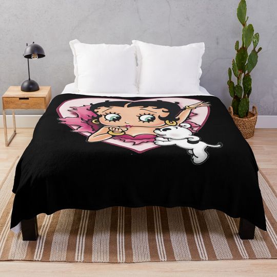 Discover Who Else Wants To Know The Mystery Behind Betty Boop Throw Blanket