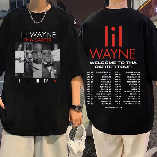 Discover Rapper Lil Wayne Album T Shirt Men Women Hip Hop