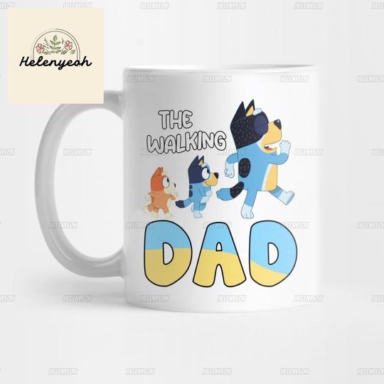 Discover Funny BlueyDad Mug for Dads - Father's Day Gift