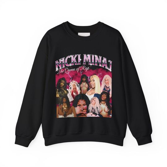 Discover Nicki Minaj Crewneck Sweatshirt