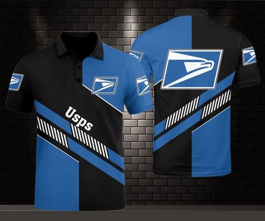 Discover Postal Service Polo Shirt, United SPS 3D Printed Polo Shirt