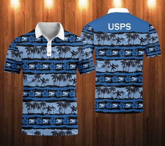 Discover Postal Service Polo Shirt, United SPS 3D Printed Polo Shirt