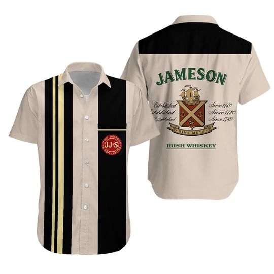 Discover Jameson JJS Beach Hawaiian Shirt