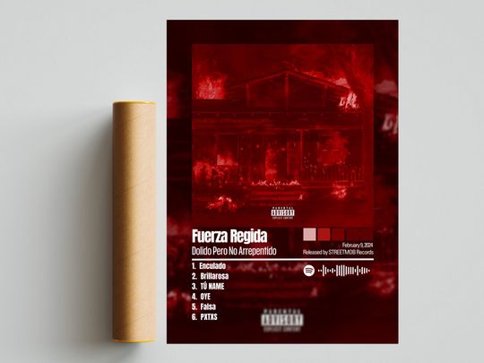 Discover Fuerza Regida Poster