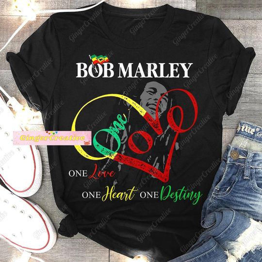 Discover Bob Marley One Love Shirt 2024