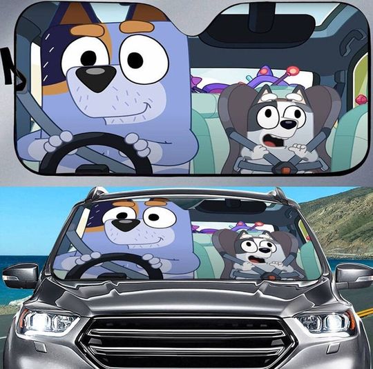 Discover BlueyDad Car Sun Shade