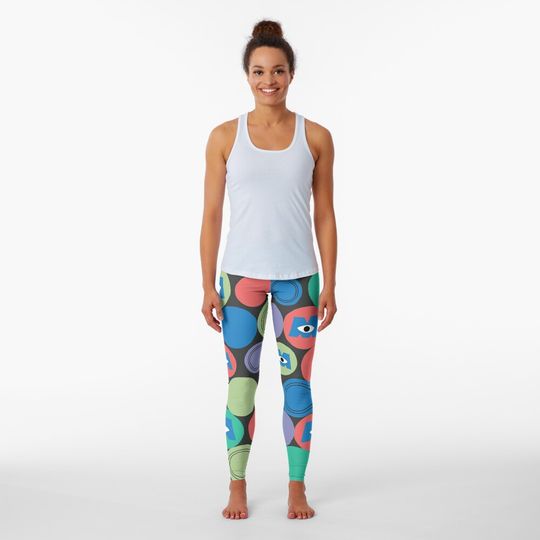 Discover Monster's Inc. Pattern Leggings