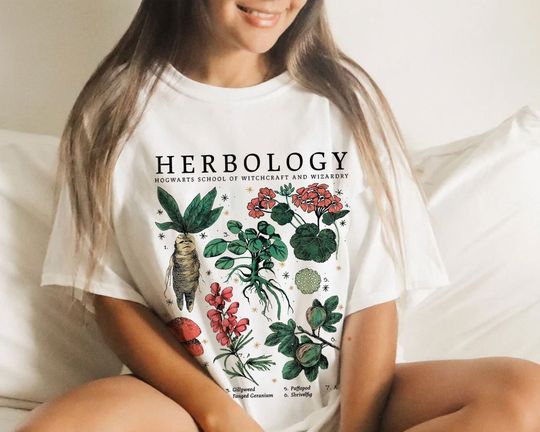 Discover Herbology Plants Shirt, Herbology T Shirt, Gift For Plant Lovers
