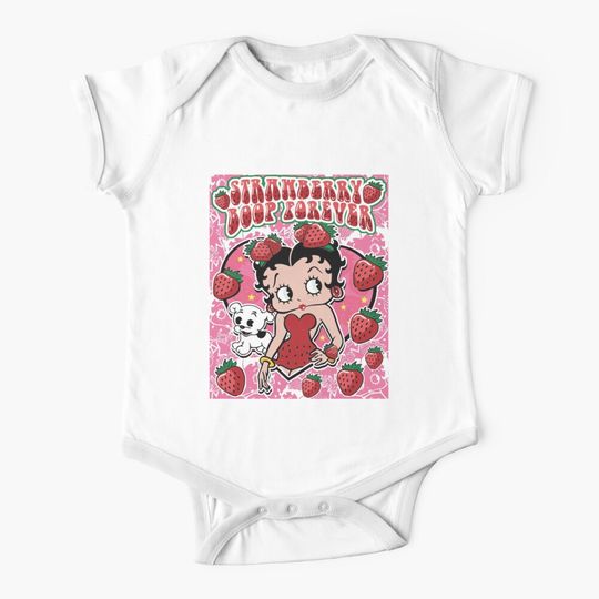 Discover strawberry betty boop Onesies