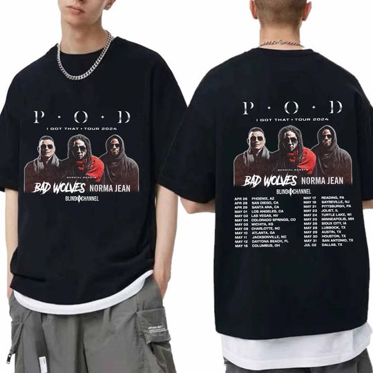 Discover P.O.D. - I Got That Tour 2024 Shirt, P.O.D. Band Fan Shirt