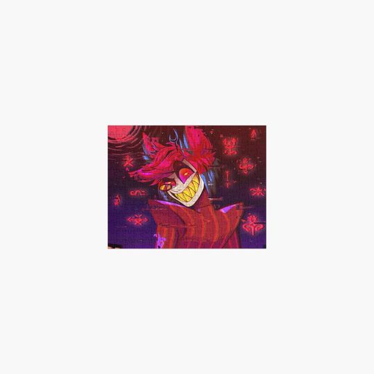 Discover Alastor Hazbin Hotel Jigsaw Puzzle, Hazbin Hotel Fan Gift