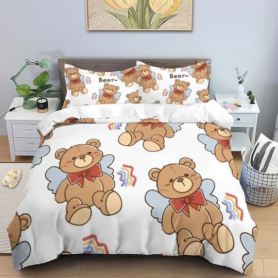 Discover Cute Bear Bedding Sets