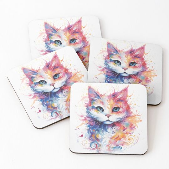 Discover Marley the Swirly Cat Coaster