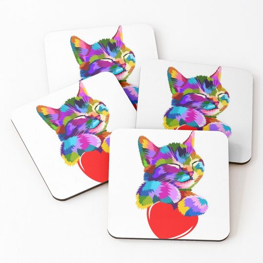 Discover Cat Love Coaster