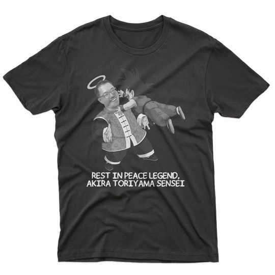 Discover RIP Akira Toriyama, Tribute Angel Goku Shirt