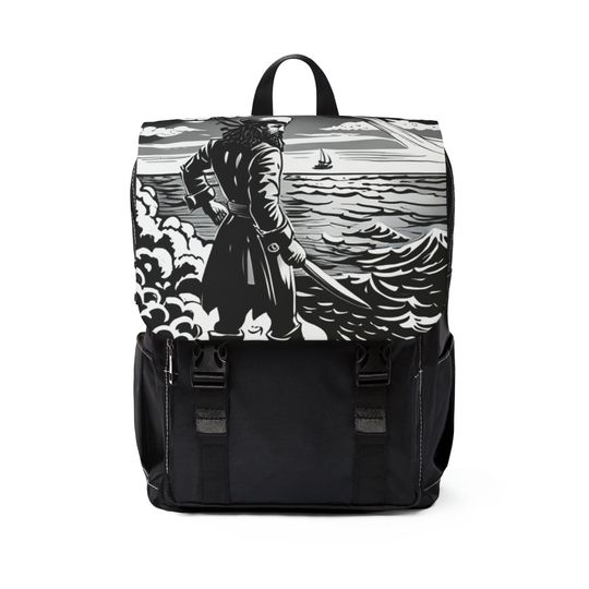 Discover Vintage Unisex Casual Shoulder Backpack