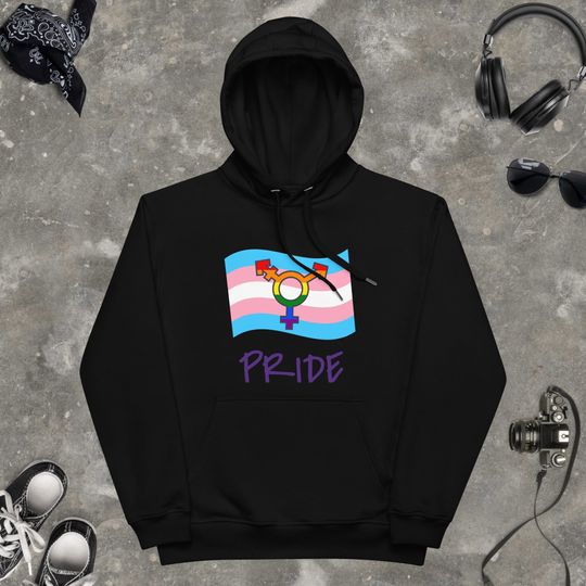 Discover Trans Pride Premium eco hoodie