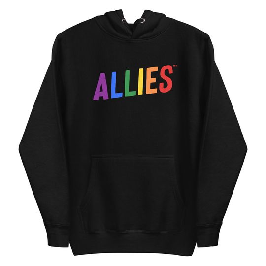 Discover Rainbow Allies Hoodie Lgbtq Hoodie