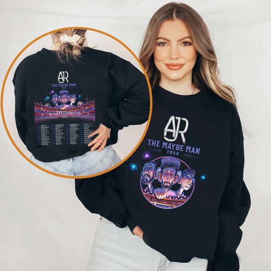 Discover AJR The Maybe Man Tour 2024 Tour Sweatshirt