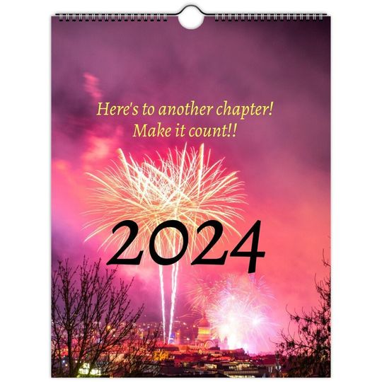 Discover Inspirational Motivational 2024 Vertical Wall Calendar