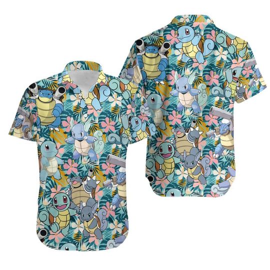 Discover Tropical Squirtle Shirt, Beach Shirt