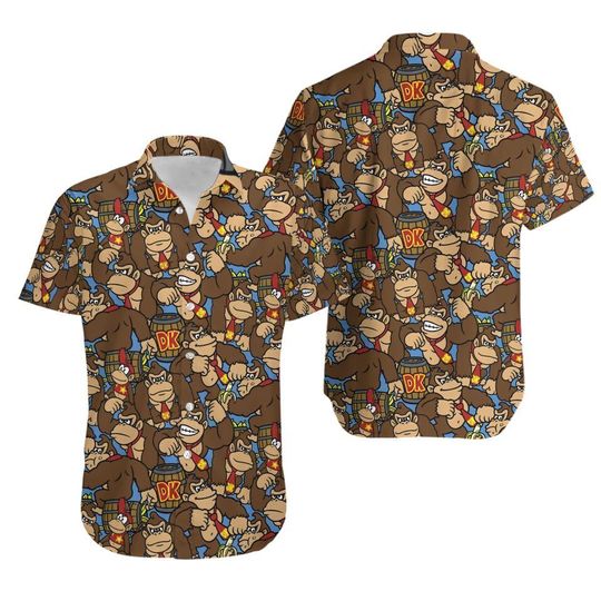 Discover Donkey Kong Limited Hawaiian Shirt